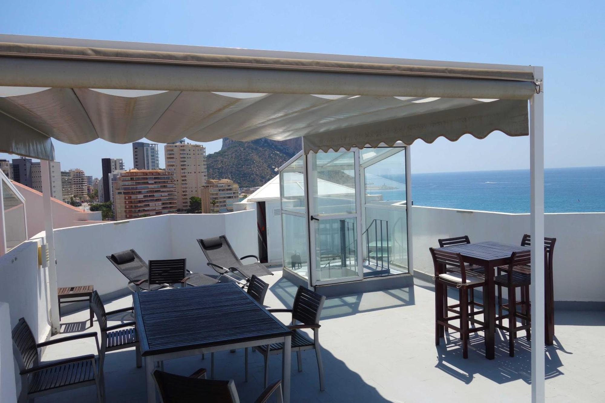 ático Primera Línea De Playa Appartamento Calpe